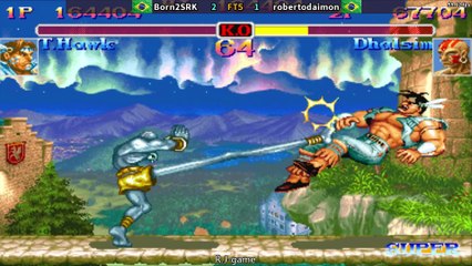 Super Street Fighter 2X Born2SRK VS robertodaimon 2025-7-8 FT5