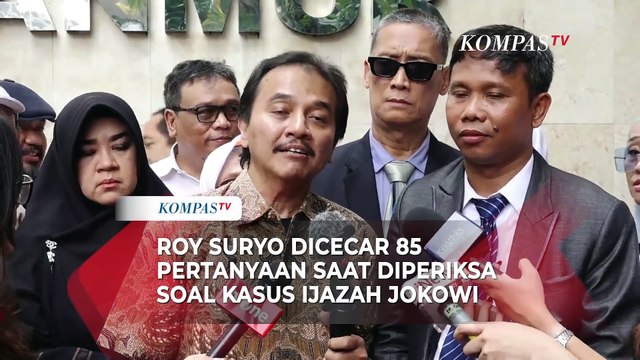 Roy Suryo Ngaku Dicecar 85 Pertanyaan Seputar Tudingan Ijazah Palsu Jokowi