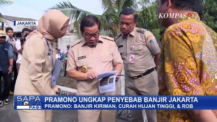 Kata Pramono Anung soal Penyebab-Penanganan Banjir Jakarta | SAPA PAGI