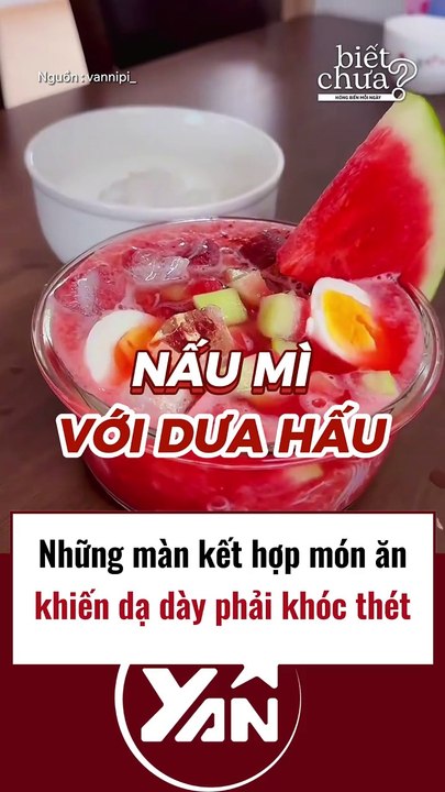 Những màn kết hợp món ăn khiến CĐM phải khóc thét