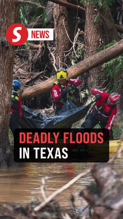 Clean-up, rescue crews trudge through mud after deadly floods in Texas
