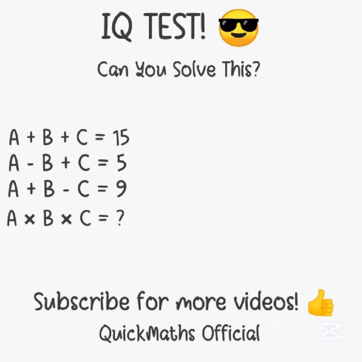Can You Crack This Genius-Level Equation Puzzle? 🔥 | Only Smart Minds Solve It!