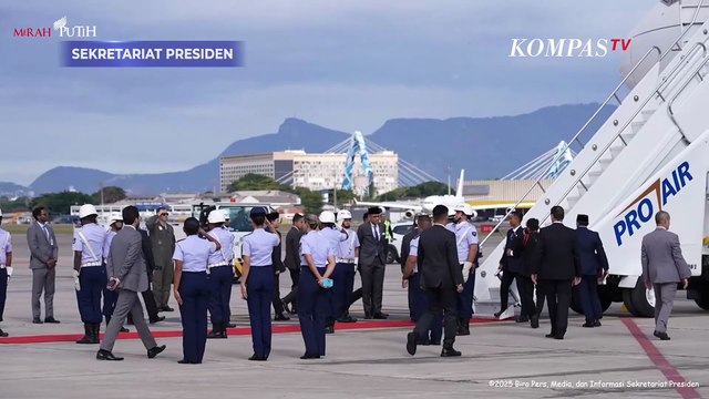 Detik-Detik Prabowo Bertolak ke Brasilia Temui Lula Da Silva Usai Hadiri KTT BRICS 2025