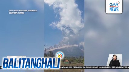 Bulkang Lewotobi Laki-Laki, sumabog at nagbuga ng abo ng hanggang 18km ang taas | Balitanghali