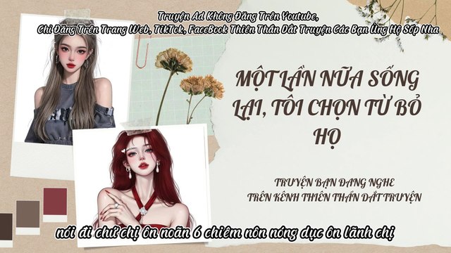 Truyện Audio Hay || Một Lần Nữa Sống Lại, Tôi Chọn Từ Bỏ Họ || Thiên Thần Dắt Truyện