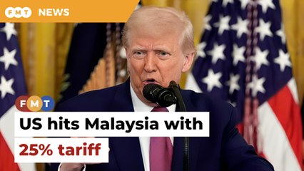 US hits Malaysia with 25% tariff