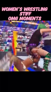 Women’s Wrestling Omg Moments #wwe #aew #prowrestling #fyp