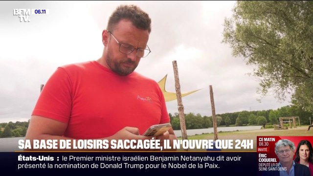 Sarthe: une base de loisirs, saccagée par des jeunes, ferme 24h après son ouverture