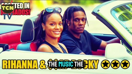 Rihanna & A$AP Rocky’s Cozy Car Moment in Barbados