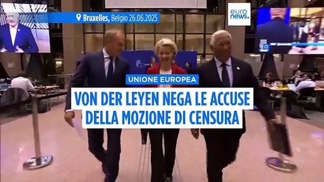 Censura Commissione Ue: von der Leyen nega le accuse e parla di burattini russi dietro la mozione
