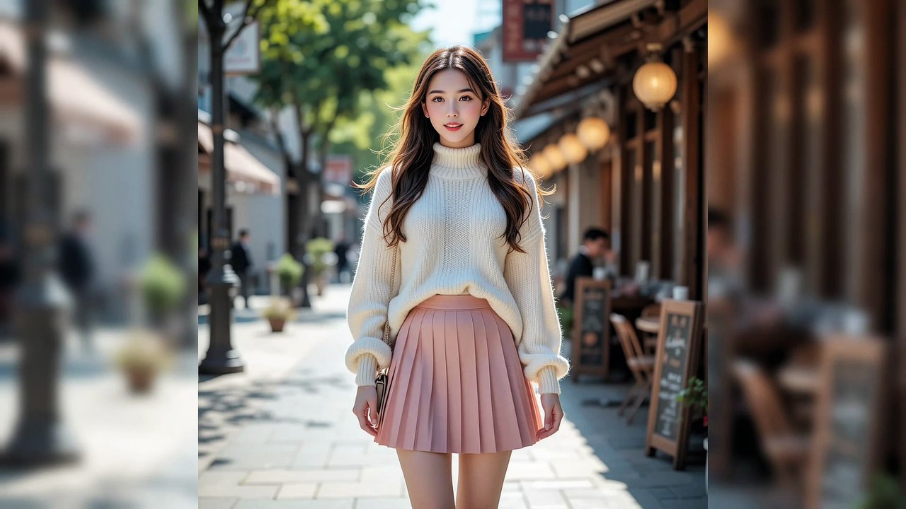 Korean ai lookbook | ai fashion