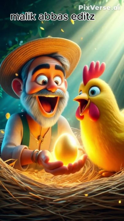 💰 Lalach Ka Anjam! 😢 Kissan Ne Sone Ka Anda Dene Wali Murghi Ko Maar Diya 🐔 | infotoonsworld