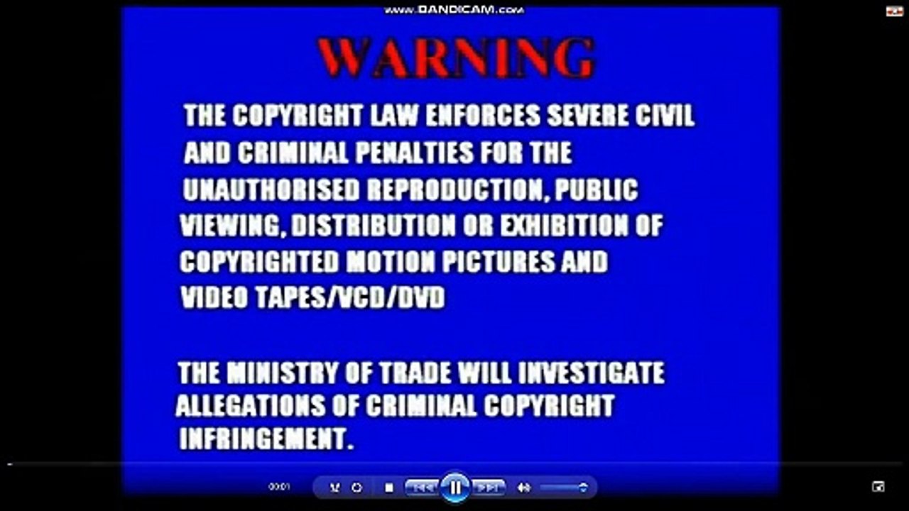 Opening to Shrek 2 2004 Singaporean VCD (Low Tones)