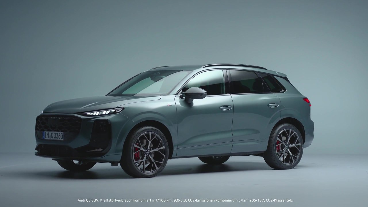 Audi Q3 SUV – Trailer (Studio)