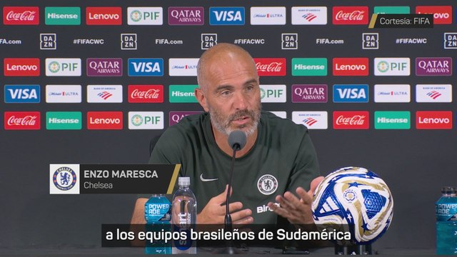 El 'zasca' de un periodista brasileño a Maresca que le dejó sin palabras