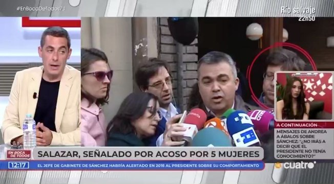 Antonio Naranjo desbarata la hipocresía de Pedro Sánchez con el p*tero de Paco Salazar