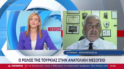 Ο Αντιστράτηγος ε.α. Κωνσταντίνος Τσιρίδης στο STAR
