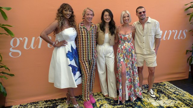 Derek Warburton 2025 Gurus Beauty Awards Citrus-Colored Carpet