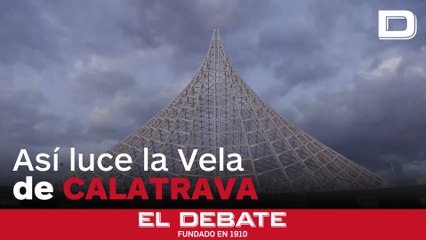 Así luce por el Jubileo otra de las construcciones sin terminar de Calatrava