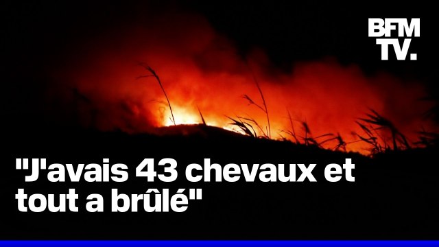 Incendie dans l'Aude: près de 2.000 hectares touchés, le préfet demande aux habitants de rester confinés