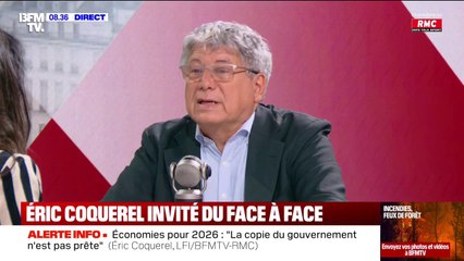 Le gel des budgets "serait catastrophique", affirme Éric Coquerel (LFI)