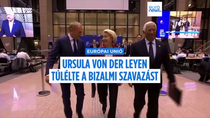 Ursula von der Leyen szerint "orosz bábok" kezdeményezték ellene a bizalmi szavazást