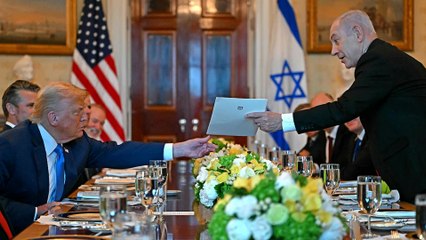 Netanyahu sorprende a Trump nominándole al Premio Nobel de la Paz