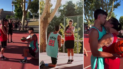 Valentina Vignali, proposta di nozze sul campo da basket: «Sì, lo voglio. Per sempre»