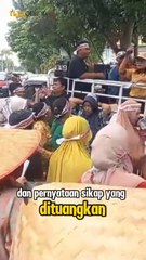 Pedagang Pasar Cik Puan Demo di Mapolda Riau, Tuntut Pembukaan U-Turn