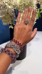 قطع مجوهرات نادرة وساعات فريدة من نوعها بانتظاركم في مزاد سوذبيز في نيويورك