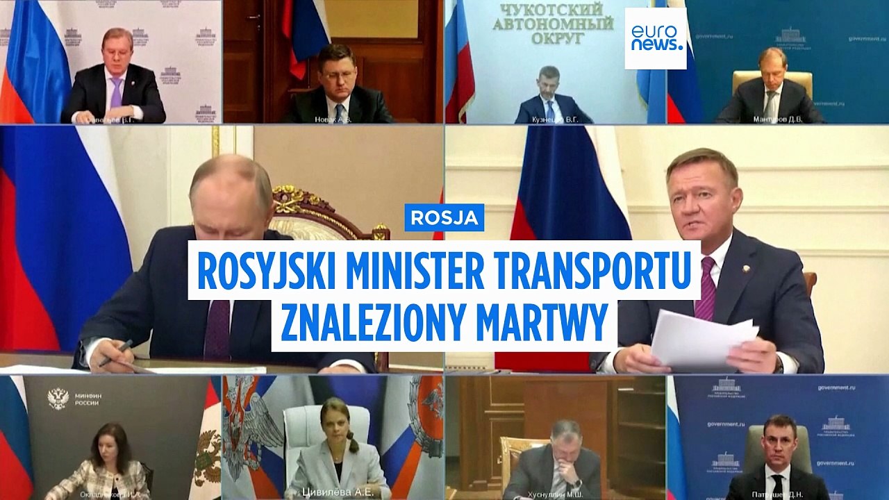 Rosyjski minister znaleziony martwy kilka godzin po zdymisjonowaniu go przez Putina