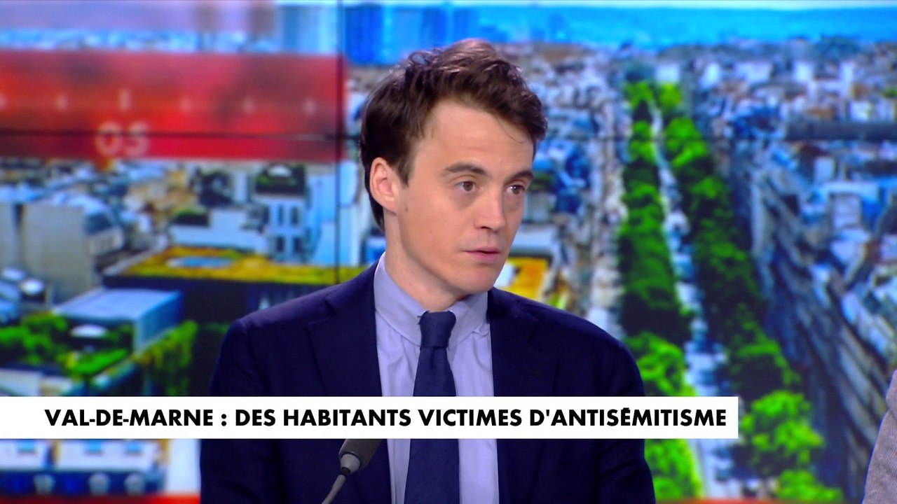 Amaury Bucco évoque «l'explosion des actes antisémites» en France