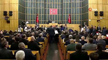 MHP Genel Başkanı Bahçeli: "CHP’deki belediyelerin yolsuzluk batağına saplanması bu partiyi neredeyse bu partiyi organize şebekeye çevirmiştir"