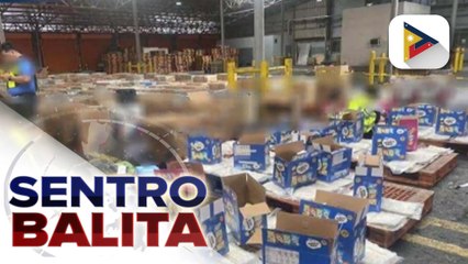 Higit P740-M halaga ng shabu, nakuha sa ilang balikbayan boxes sa Manila International Container Port