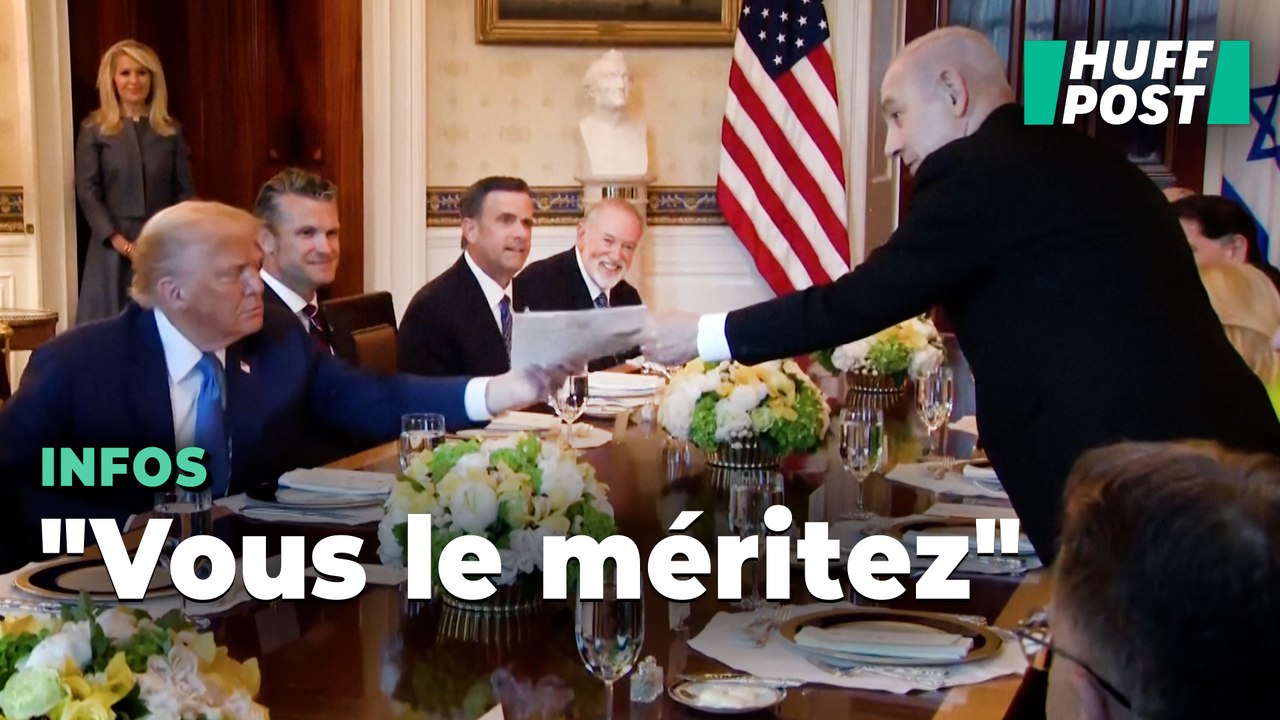 Donald Trump la joue modeste après sa nomination par Benjamin Netanyahu au prix Nobel de la Paix