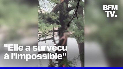 Texas: le sauvetage miraculeux d'une femme, emportée par les eaux sur 20 km