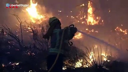 Continúa activo el incendio de Paüls, en Tarragona, donde se han quemado 2.300 hectáreas