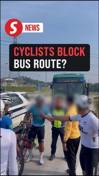 Police hunt cyclists who allegedly obstructed bus on Kuala Selangor road