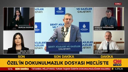 Özgür Özel hakkında yeni fezleke: Dokunulmazlık dosyası Meclis'e sevk edildi