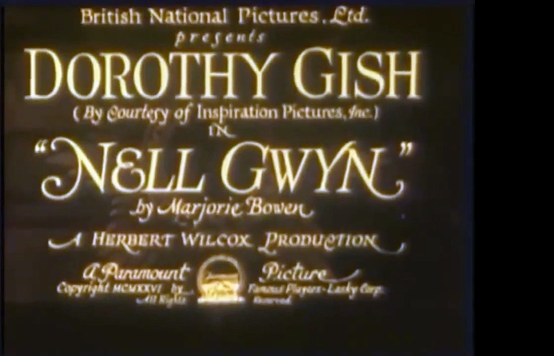 Nell Gwynn (1926) - Full movie