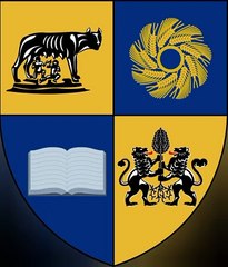 Coat of Arms of Cluj County. Lambang Kebesaran Kabupaten Cluj. Stema Județului Cluj. Armoiries du comté de Cluj. Brasão do Condado de Cluj. Escudo de armas del condado de Cluj. Stemma della contea di Cluj. Wappen des Kreises Cluj. クルジュ県の紋章. 克卢日县徽章