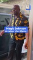 Magic Johnson à Antibes pour manger chez Mamo