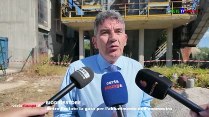 BIODIGESTORE entro l’estate la gara per l’abbatimento dell’ecomostro