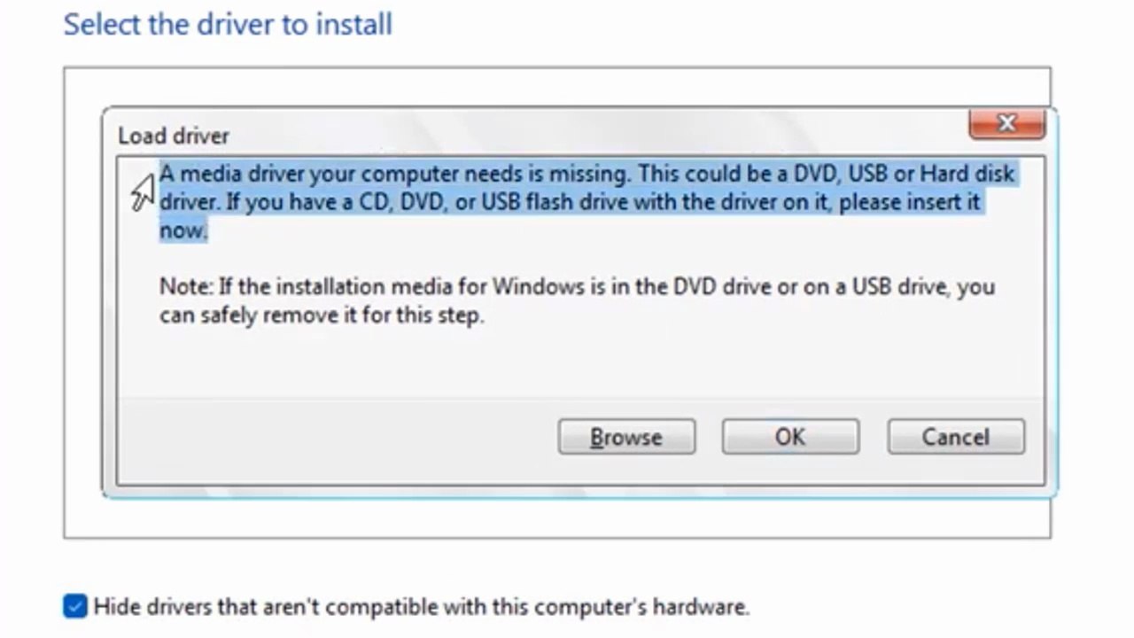 Fix "A media driver your computer needs is missing" Error When Installing Windows 11/10/8/7 | Full Guide ✔️