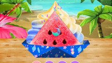🦄🍉 Unicorn Cooking: Watermelon Ice Cream