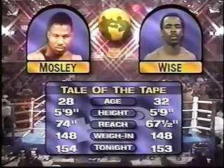 Shane Mosley vs Willy Wise - HBO BAD 1-22-2000