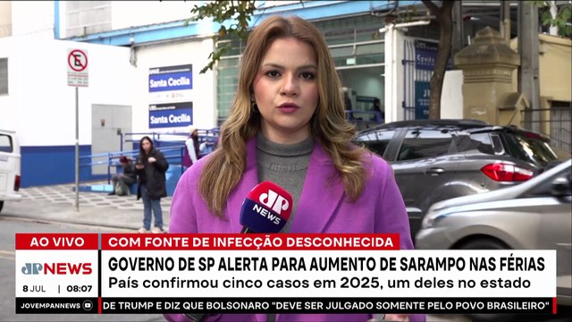 SP reforça alerta para vacinação contra sarampo com início das férias escolares