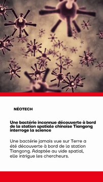 🚨 Une bactérie inconnue découverte à bord de la station chinoise Tiangong intrigue les scientifiques 🧬🚀 Adaptée à la vie dans l’espace, elle résiste aux radiations, forme des biofilms... et n’existe pas sur Terre 😳