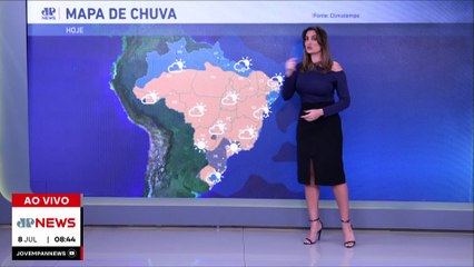 Alerta para baixa umidade pelo Brasil | Previsão do Tempo