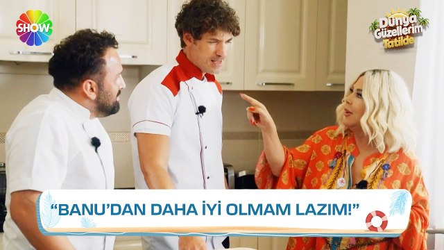 Safiye Soyman, şeflerden İngilizce öğreniyor! ¦ Dünya Güzellerim Tatilde 1. Bölüm